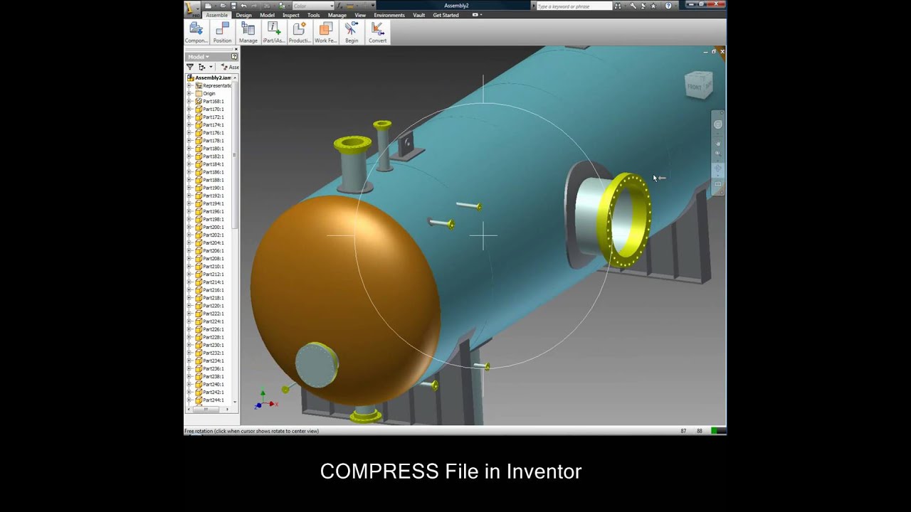 compress pressure vessel design software
